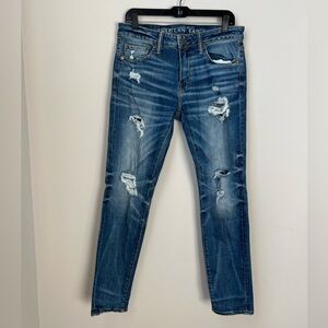American Eagle Men’s Skinny Destroyed Jeans Size 31x32